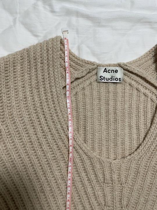ACNE - 大人気＊Acne Studios＊Deborahデボラ＊ニット＊キャラメル＊XS Acne Studios Brown Wool Deborah Sweater Acne Studios