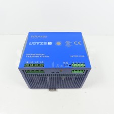 Lutze WRA480-24 24V DC 480QW Power Supply 3PH 400-500VAC Input 47-63HZ