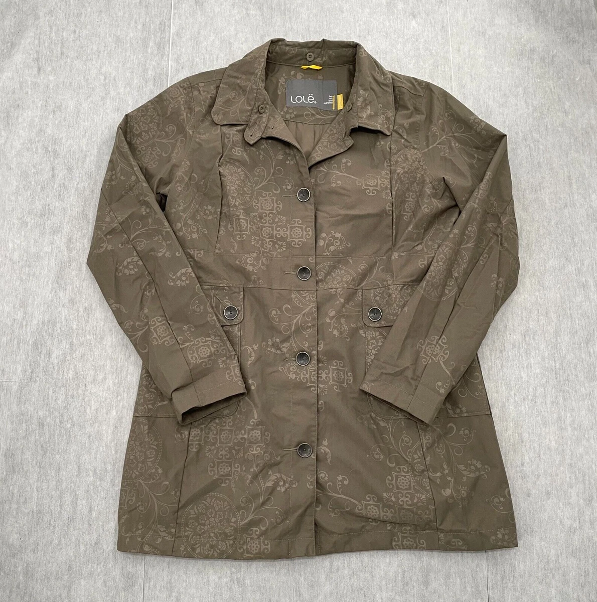 Grey waterproof coat ladies 2025