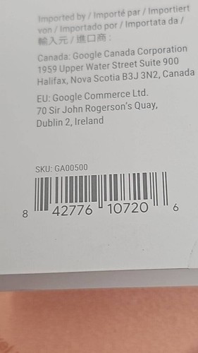 Étui en tissu Google pour Google Pixel 3XL Pixel 3 XL uniquement - Lune rose authentique - Photo 6 sur 13