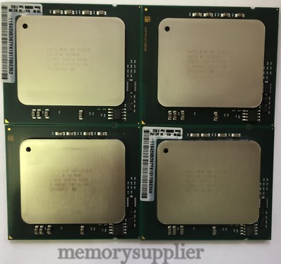 Lot of 4 Intel  Xeon  Processor X7550 (18M Cache, 2.00 GHz, 6.40 GT/s) SLBRE