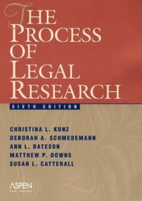 The Process Of Legal Research