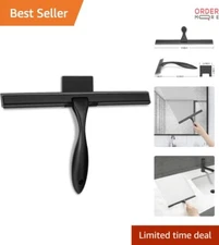 All-Purpose Stainless Steel Shower Squeegee 10 Inches for Glass Windows Car