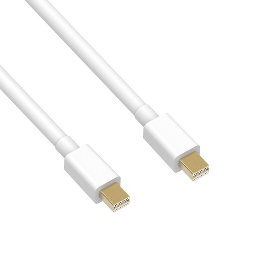 Mini DisplayPort DP to Mini DisplayPort DP M/M Cable White 6Ft 10Ft - Picture 5 of 7