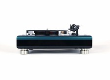 Restored Thorens Turntable TD146 or TD160 MKII Petrol Green