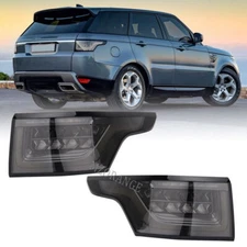 Pair Smoked LED Tail Light Rear Lamp Brake For Land Range Rover Sport 2014-2022