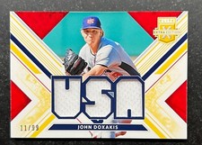 2019 Elite Extra Edition USA Materials Gold John Doxakis 11/99