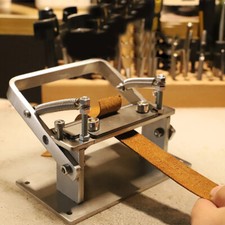 Leather Splitter Manual Leather Skiver Peeler Leather Paring Peeling Machine DIY