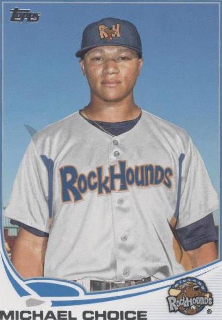 2013 Topps Pro Debut - Michael Choice #146 - 1 of 1