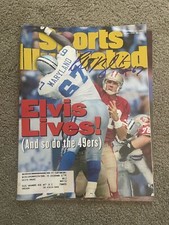 RUSSELL MARYLAND signed Dallas Cowboys Sports Illustrated, 11/20/1995