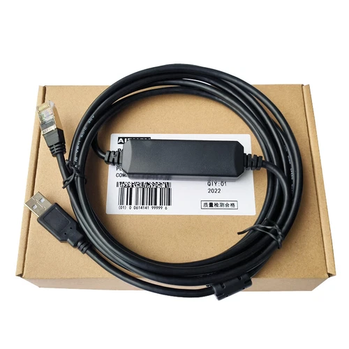 NW0H-CA3/NWOH-CA3 for Fuji NP1PS-32 PLC Programming Cable Data Cable 8-pin