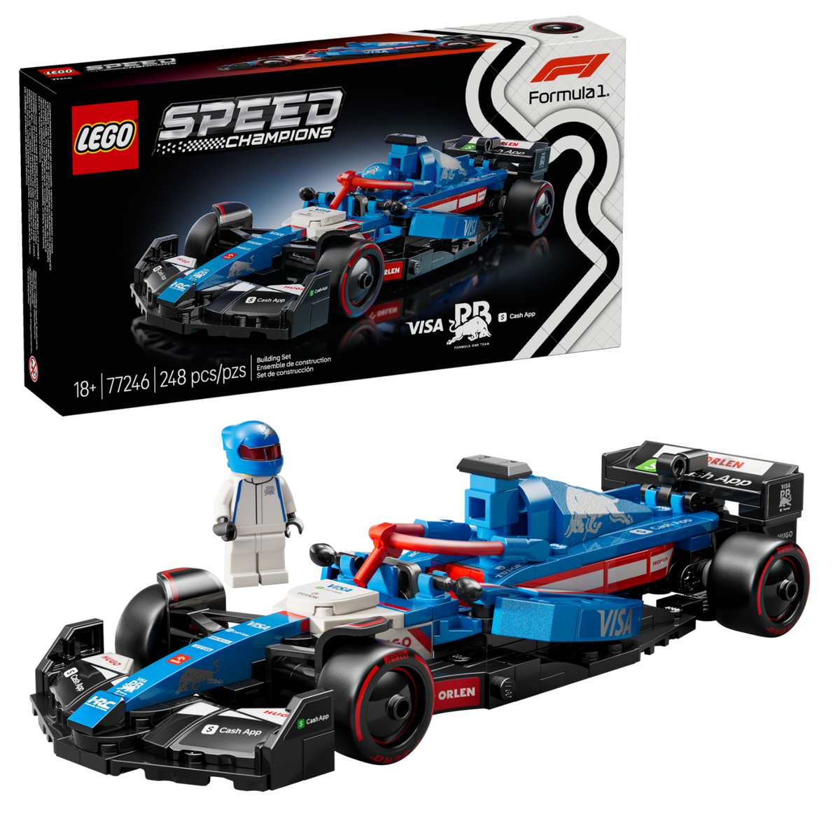 LEGO(R) Speed ​Champions Oracle Red Bull Racing RB20 F1:registered: (77243)  NEW