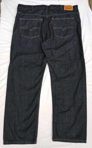 Men's Red Tab Levi Jeans 559 44x32 Relaxed Straight Leg - Picture 4 of 5
