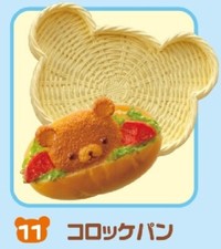 Re-Ment Rilakkuma Honwa Bakery Set 11 -Sandwich, 1:6 scale dollhouse miniatures