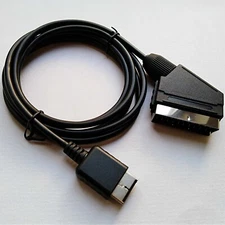 RGB SCART Cable TV AV Lead for Playstation PS1 PS2 PS3 Game Consoles A292