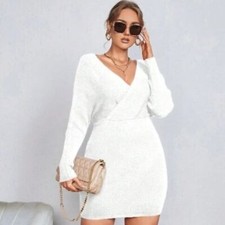 White Sweater Dress