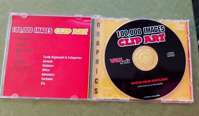 ValuSoft Clip Art 100000 Image (CD-ROM, Windows 95, IBM