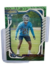 2022 Panini Absolute Base Rookie RC #192 Roger McCreary /50 Titans 20/50