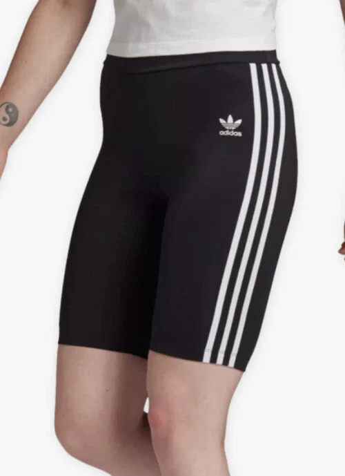 ADIDAS Originals Cycling Shorts Big Girl s 13 14 year Black NEW With tags