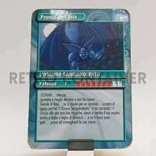 GORMITI Vintage - Card Prima Seconda Serie - L'Oscuro Sanguinolento