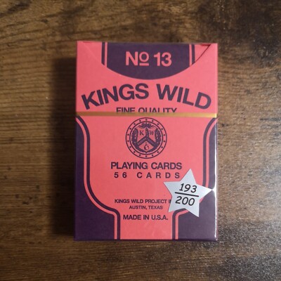 Back to School Buntstift Spielkarten Gilded Edition Neu Kings Wild Project Deck 