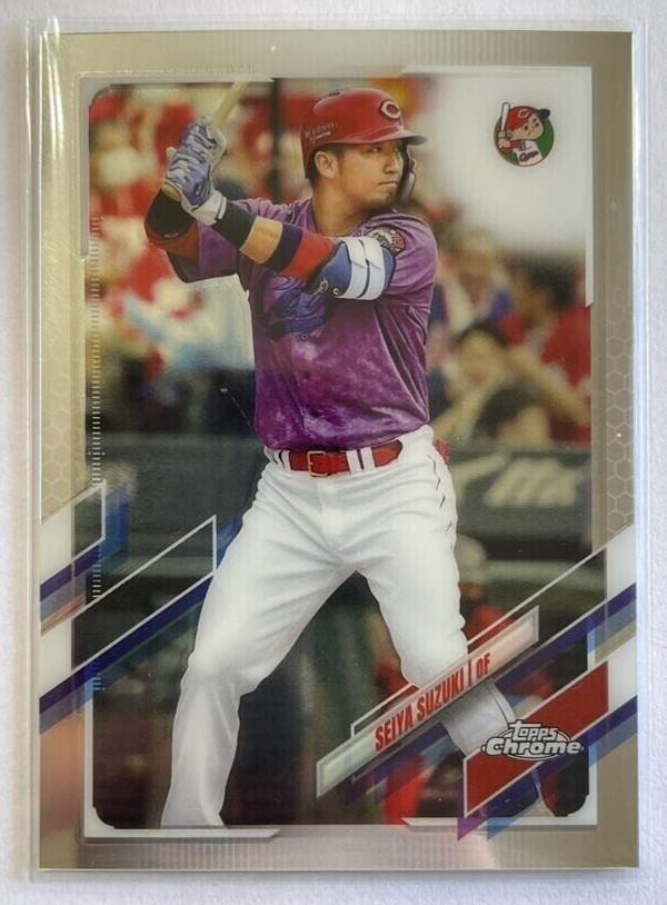 2021 Topps Chrome NPB Nippon Professional Baseball Seiya Suzuki #139 Card MINT