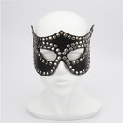PU Leather Eye Mask Masquerade Party Dress Clubwear Halloween Blindfold WomenMen — photo 6
