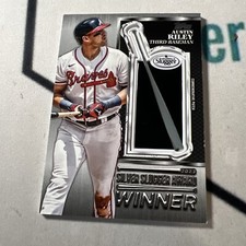 AUSTIN RILEY 2024 Topps Series 2 '23 Silver Sluggers Award Winners BLACK /299