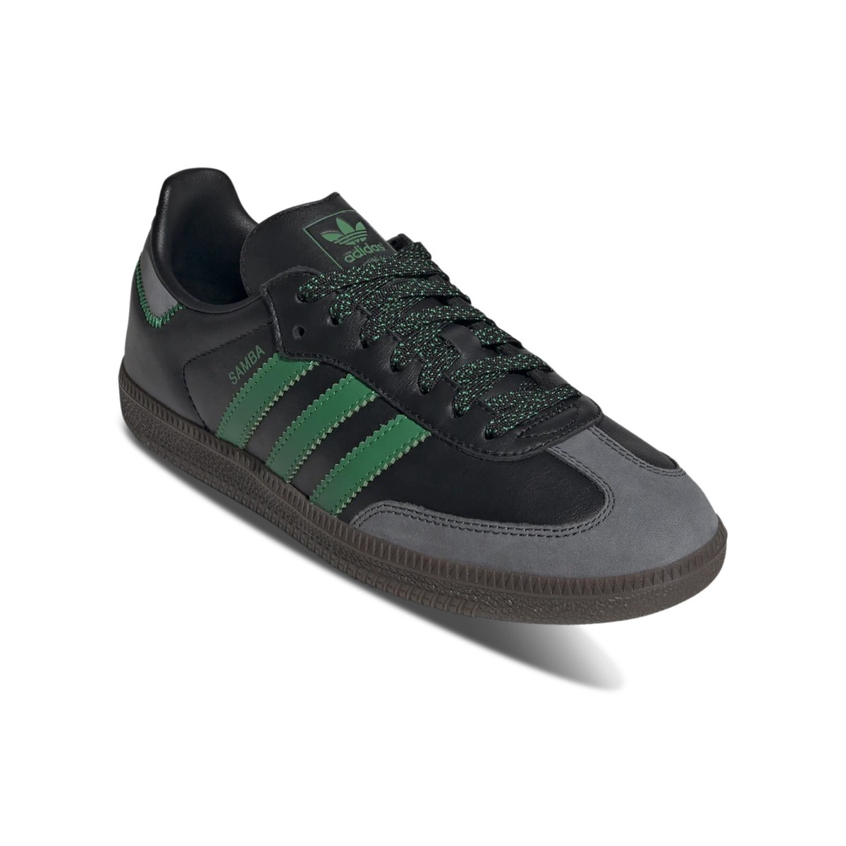 adidas アディダス スニーカー サンバ オリジナル IE6520 BLACK Adidas Originals Samba OG (Core Black/Green/Grey 6) Women's