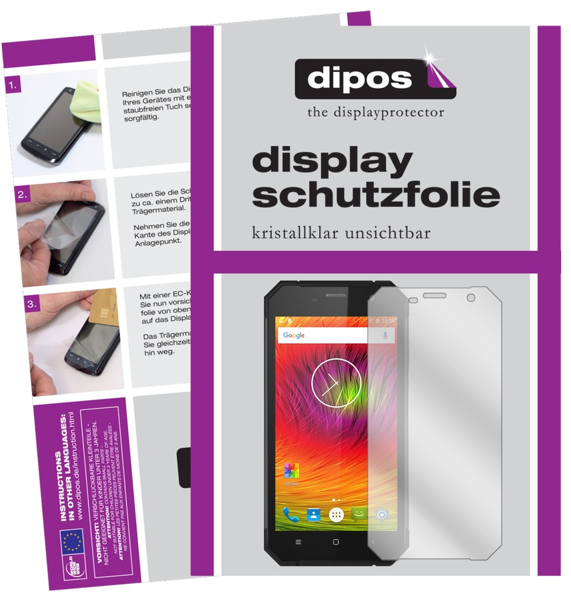 Dipos 6 Pellicole Protettive Crystalclear Per Snopow M2 – Taglio Laser, Anti Graffio, Made In Germany - 3