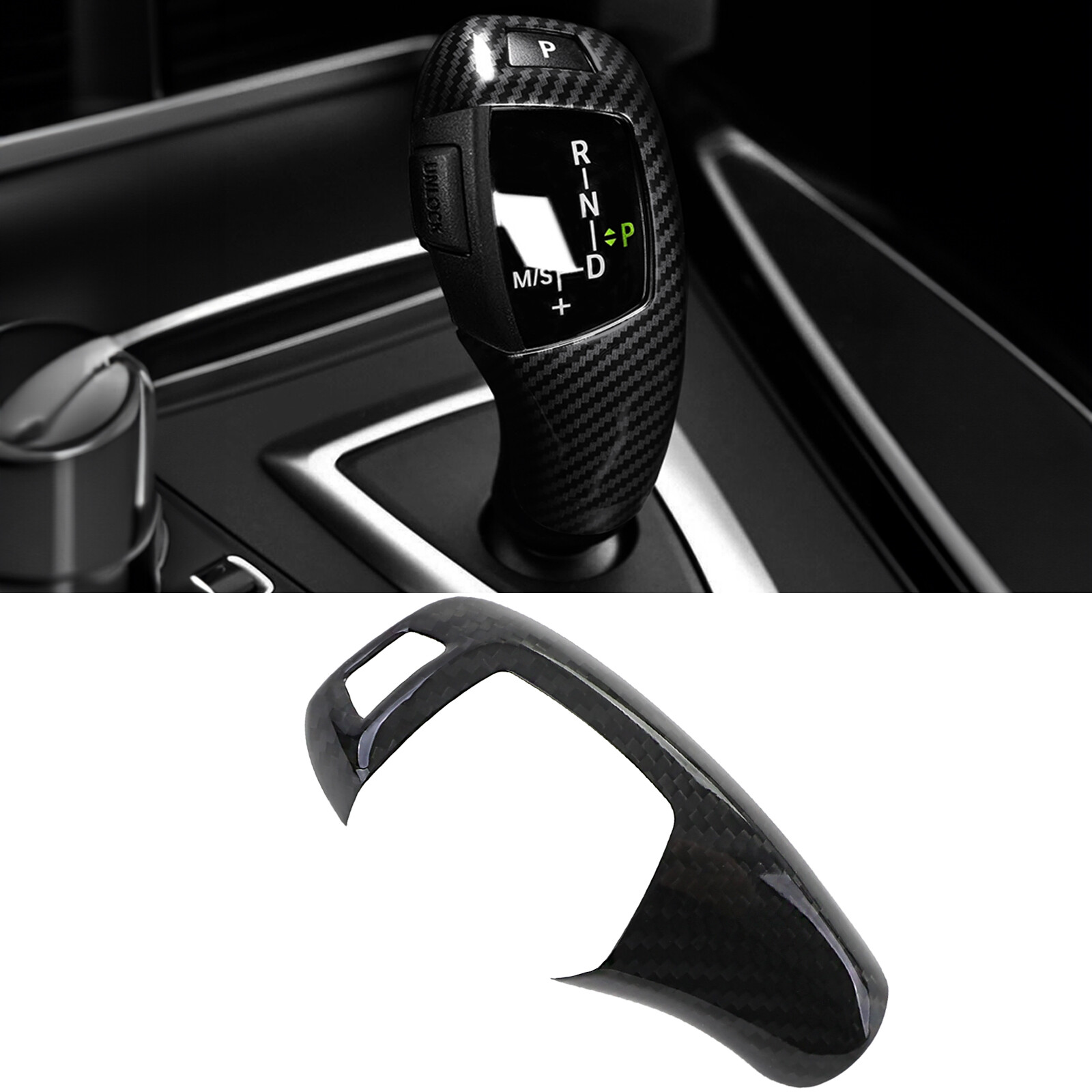Kit Estetico Carbonio BMW X5 X6 F15 F16 - Cover Cambio Automatico