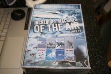 INCREDIBLE MACHIES OF THE AIR 8  VOLUMES 1-8 DVD BOX SET NEW. CERT E.