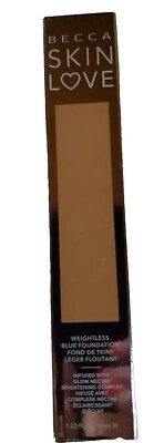 BECCA SKIN LOVE WEIGHTLESS BLUR FOUNDATION ''CASHMERE'' NIB NICE  GIFT IDEA SEALED