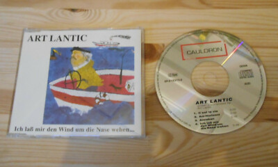 CD Schlager Art Lantic - Ich lass mir den Wind (4 Song) CAULDRON sc