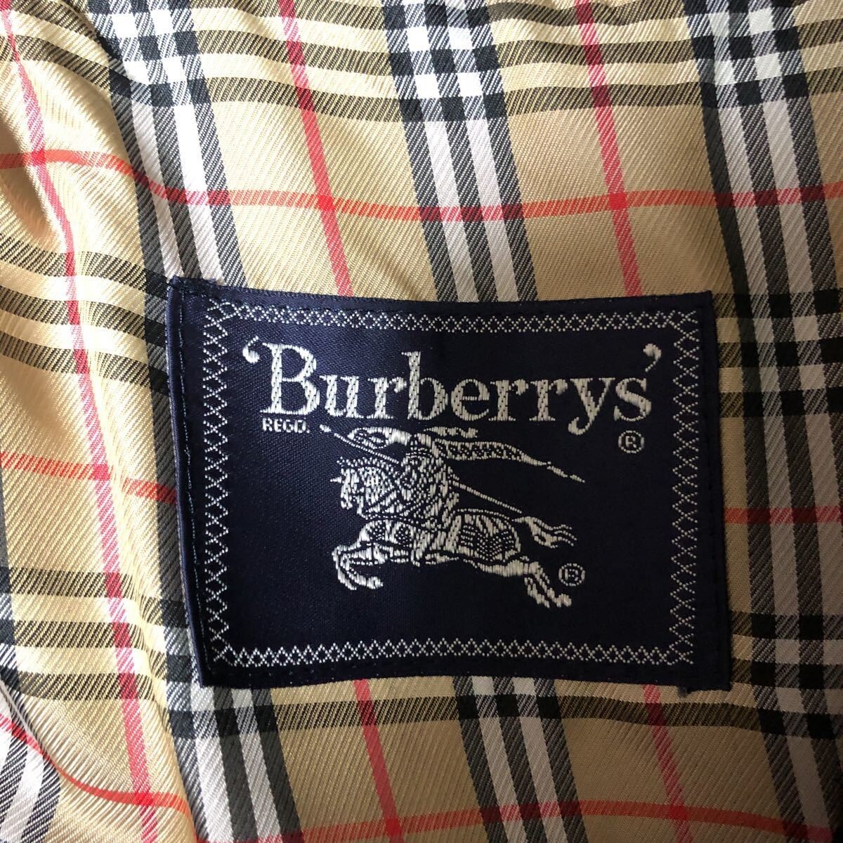 希少 burberrys vintage stitch jacket rare VTG Burberrys quilting stitch Velor Jacket Coat DarkBR