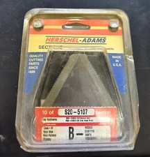 Herschel Adams Sickle Sections S20-5107 (Case IH M22831) Singular Section 