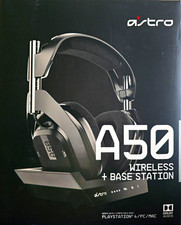 Astro A50 Wireless Black Gaming Headset + Bas...