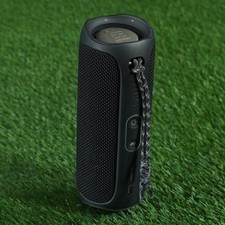 JBL FLIP 5 SPEAKER WATERPROOF WIRELESS BLUETOOTH, BLACK USB CORD W/ LOGO