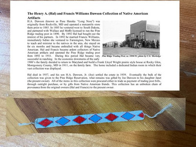 #ad #ad Native American Sioux BEADED CUFF BRACELET wrist arm VTG 9 14quot; Plains Indians $49.99