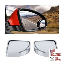 Blind Spot Mirror For Car, Adjustable 360  Wide Angle Side Rear View Silver