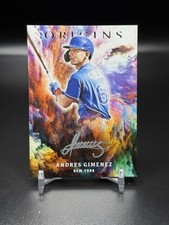 2021 Panini Chronicles - Origins Signatures Andres Gimenez #OS-AG Silver Ink