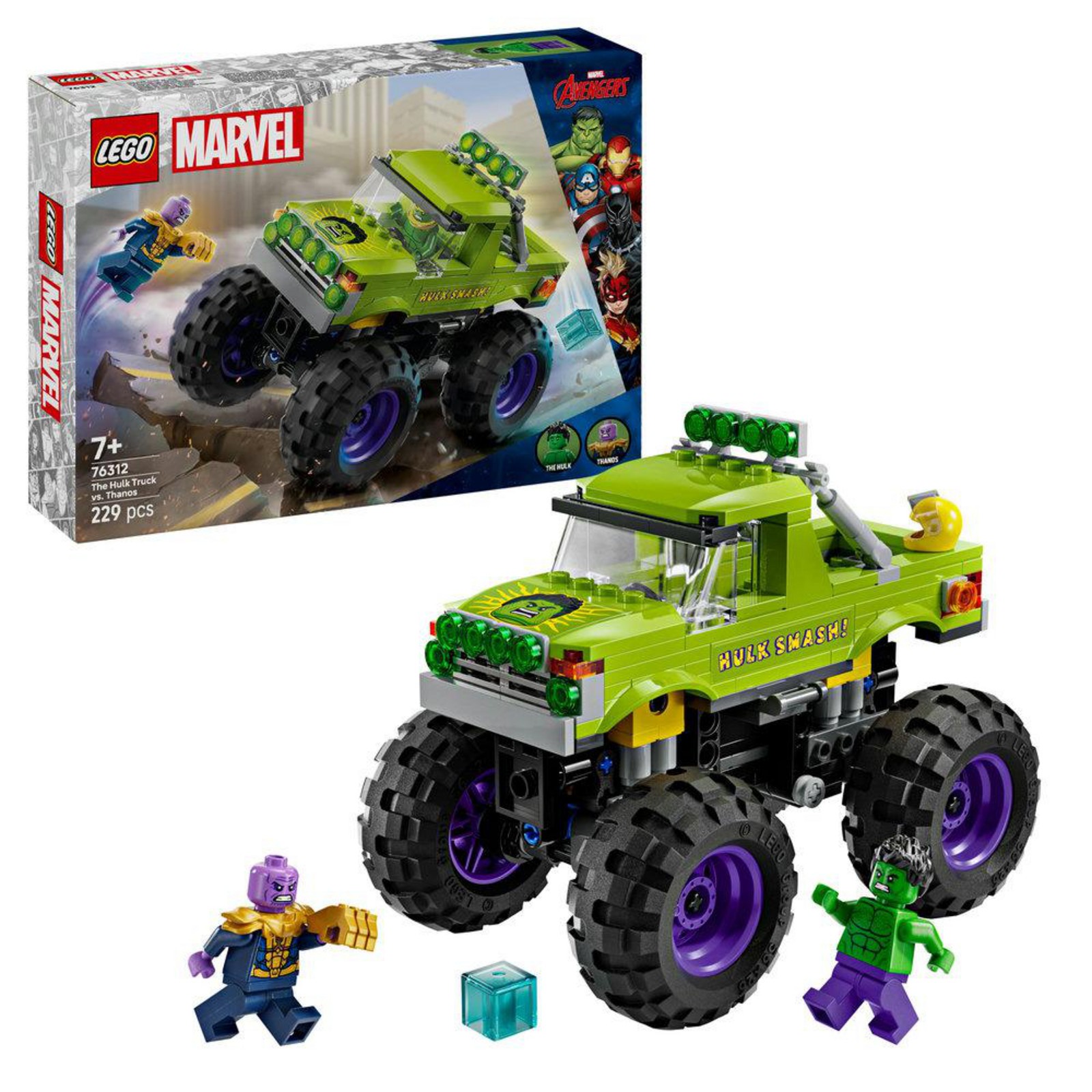 LEGO Super Heroes 76312 Грузовик-Халк против Таноса Баусатца Мехрфарбиг 6190₽