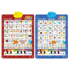 2025 Talking Wall Chart For Kids – English & Spanish Learning Poster With Song