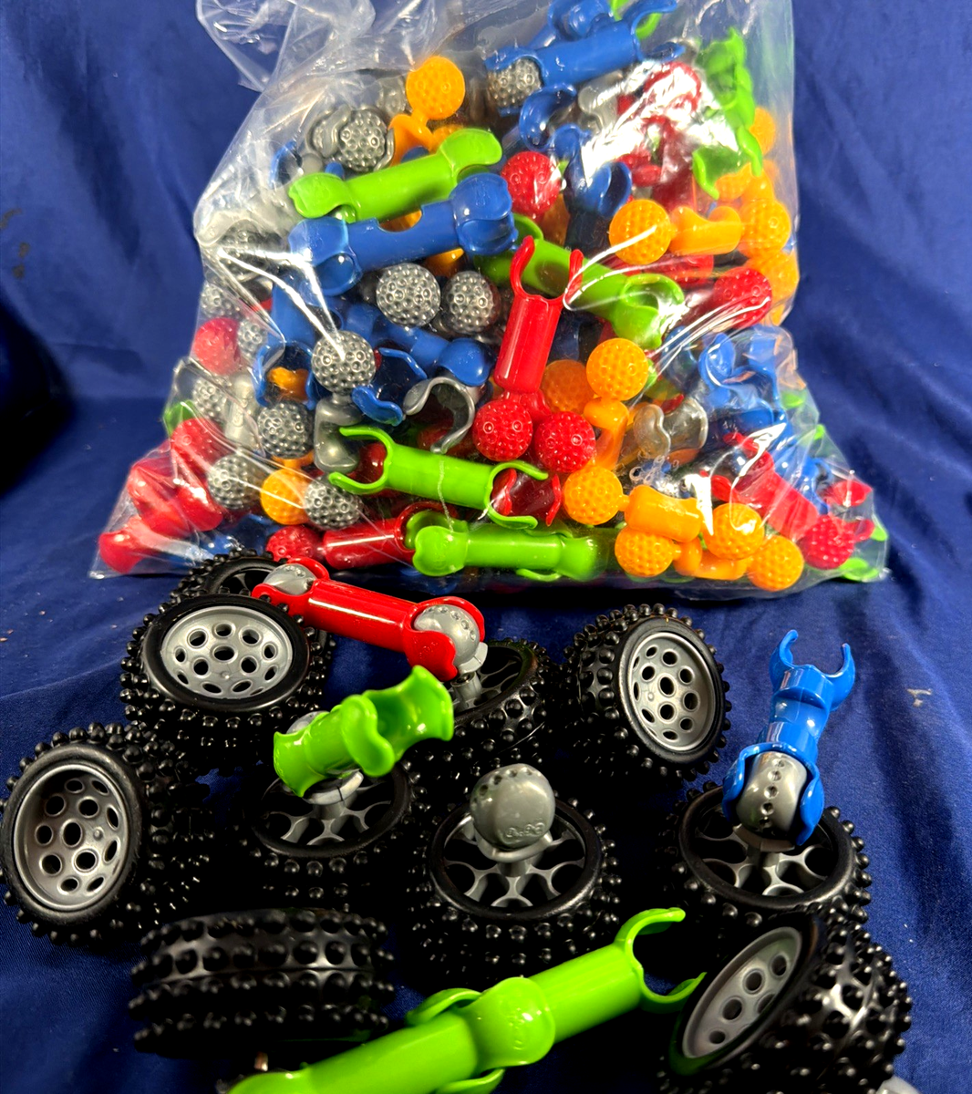 ZOOB BUNDLE LOT BUILDERZ STEM CHALLENGE SET+ BUILDING TOYS 2.5 Lbs