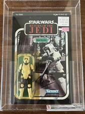 Star Wars ROTJ 77-Back-A Biker Scout  Kenner  1983  CAS Y 85   85 85 85