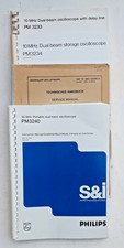 Service Manual,  Oszilloskop Philips PM 3233 , PM3234 , PM3240 , PM3206