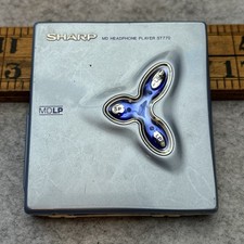 Broken Vintage Sharp MD-ST770-A Minidisc Player Japan MDJ - Junk For Parts