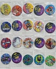 Space Jam Tazos Lot of 20 New Sealed 2 Packs 1996 Michael Jordan Looney Tunes