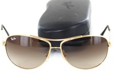 Ray-Ban Sunglasses RB3293 001/13 Gold Metal Aviator sunglasses Eyewear