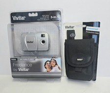 New Vivitar Freelance 3 in 1 Digital Camera PC Web Cam V69379, Sealed New Case